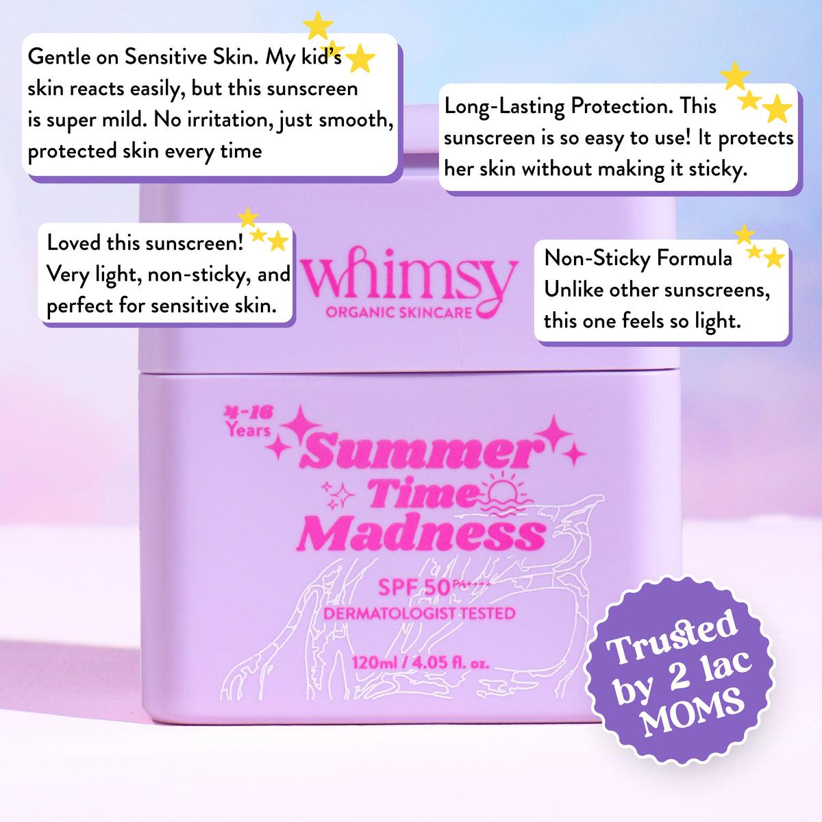 Whimsy Summer Time Madness Sunscreen
