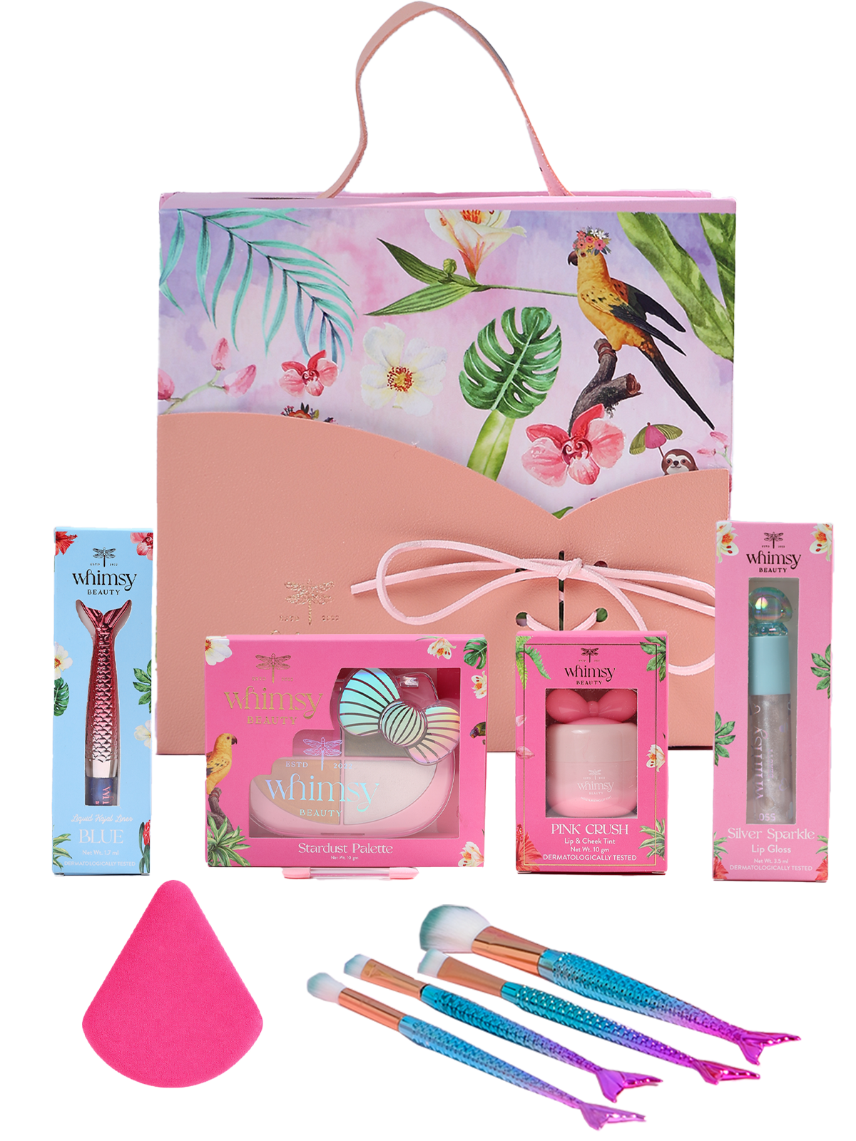Whimsy Pretty Hang Bag Beauty Kit For Kids & Teens - Pack of 9