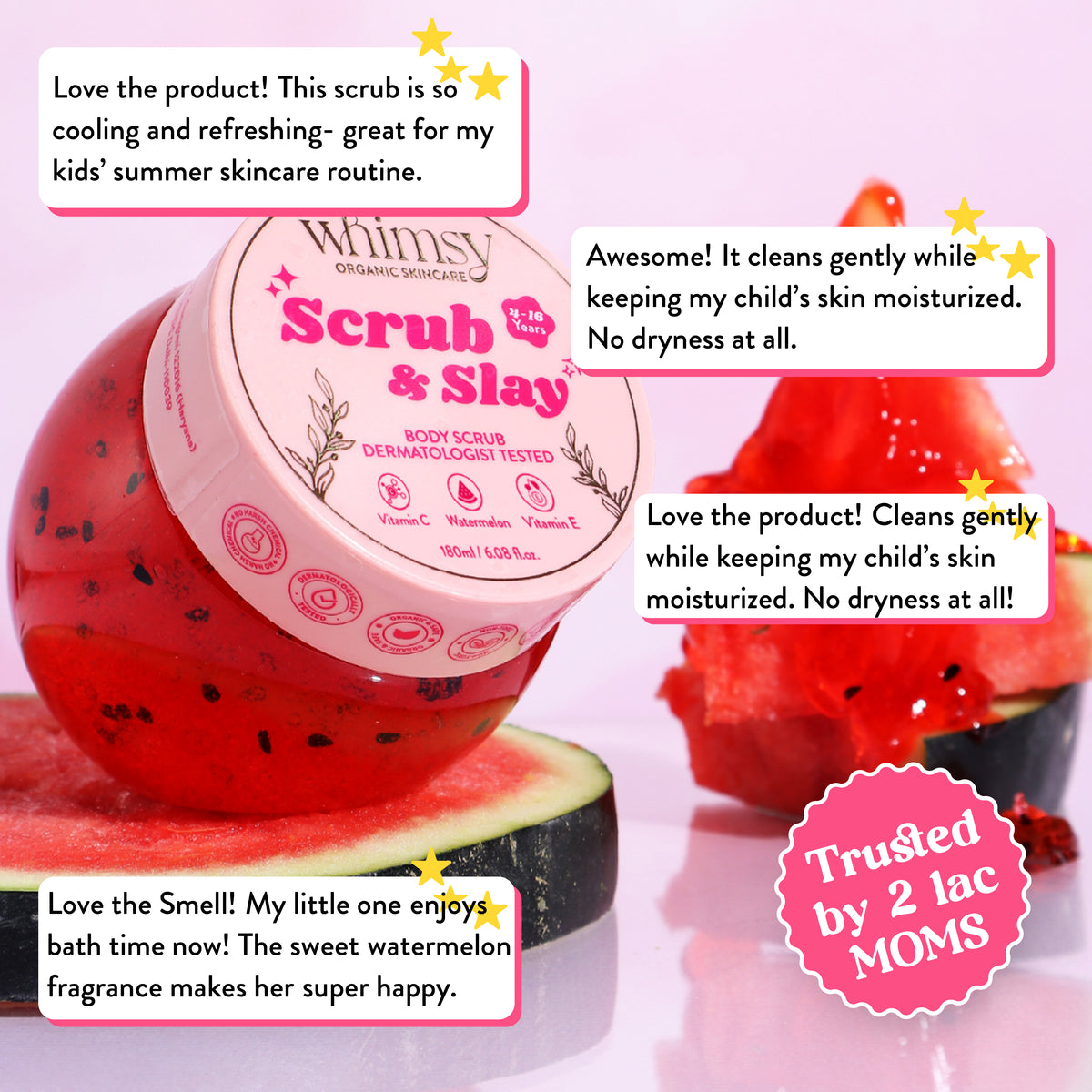 Whimsy Watermelon Body Scrub