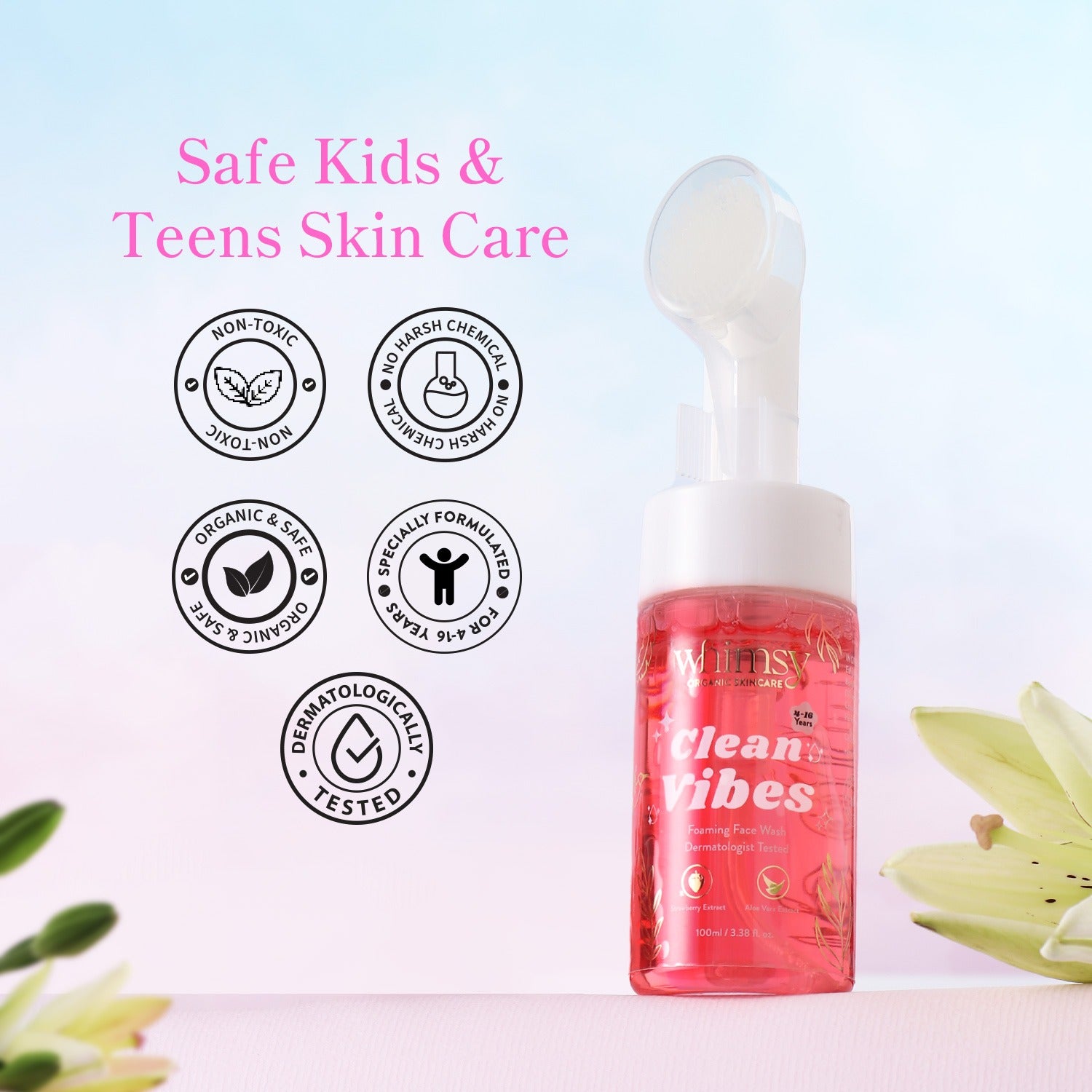 Whismy Clean Vibes Foaming Face Wash