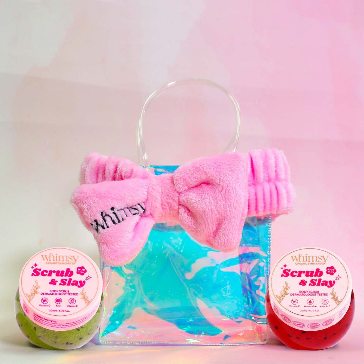 Whimsy Kiwi & Watermelon Body Scrub Combo (4-16 years)