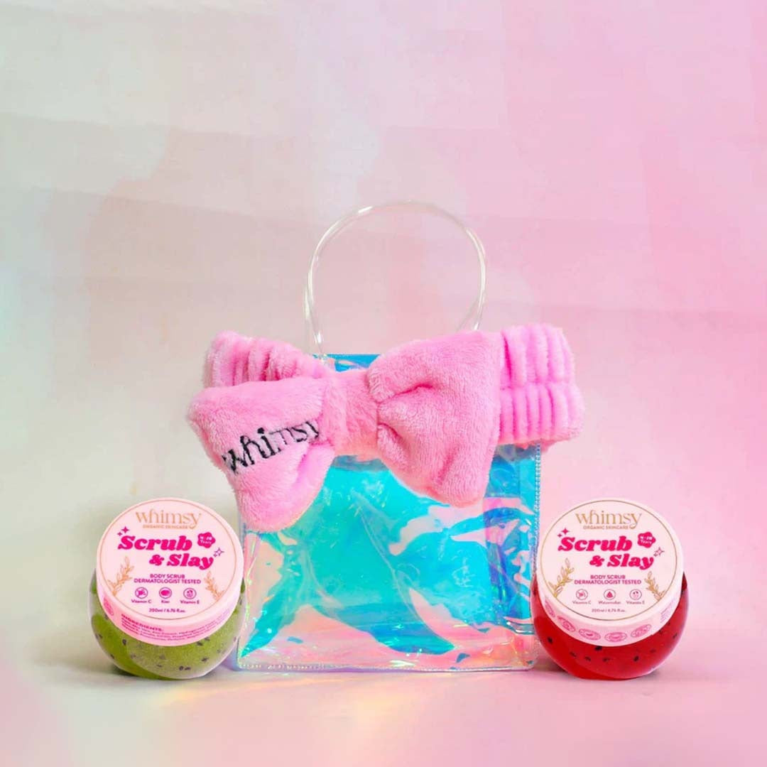 Whimsy Kiwi & Watermelon Body Scrub Combo