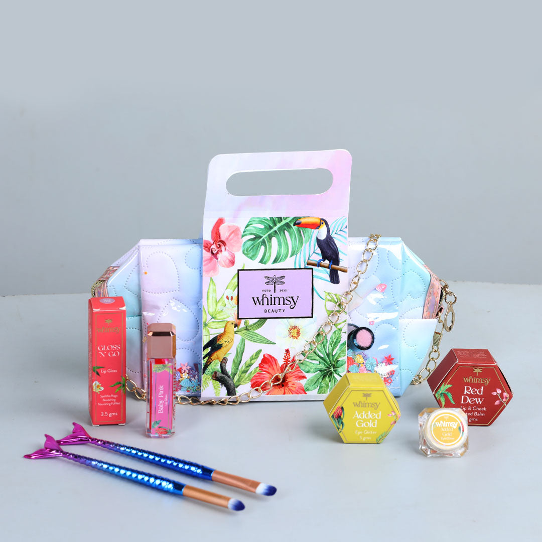 Glitters Pouch Beauty Kit