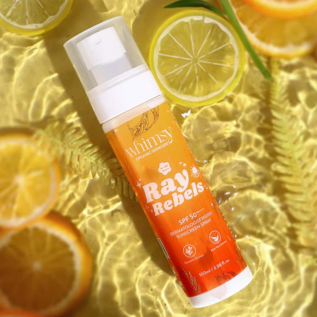 Whimsy Ray Rebels Sunscreen Spray - 100 ML (4-16 Years)