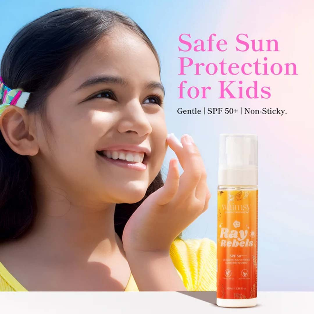 Whimsy Ray Rebels Sunscreen Spray - 100 ML (4-16 Years)
